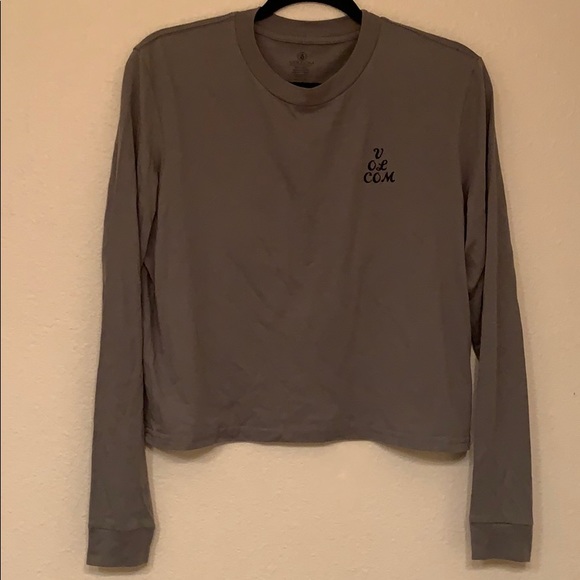 Army green Volcom long sleeve - Picture 1 of 2